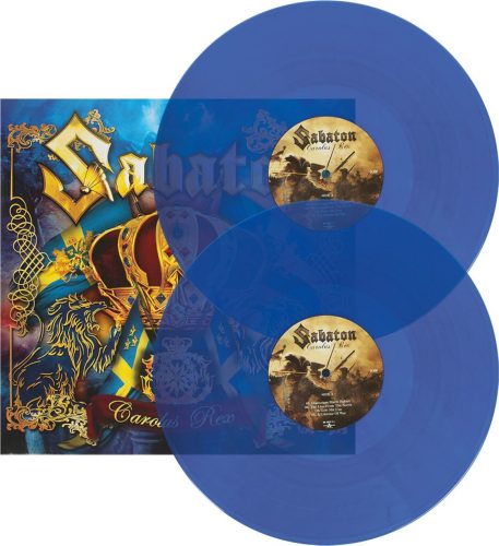 Sabaton Carolus rex 2-LP modrá