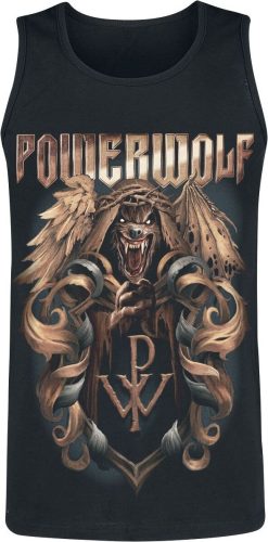 Powerwolf Metal Crest Tank top černá