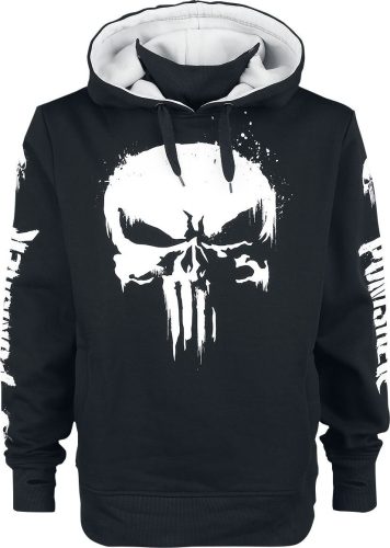 The Punisher Skull Mikina s kapucí černá