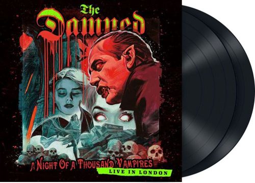 The Damned A night of a thousand vampires 2-LP černá