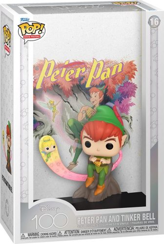 Peter Pan Funko Pop! Movie Poster - Peter Pan and Tinker Bell Vinyl Figur 16 Sberatelská postava vícebarevný