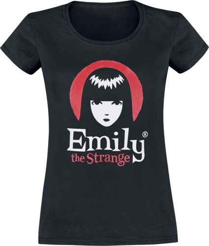 Emily The Strange Logo Dámské tričko černá