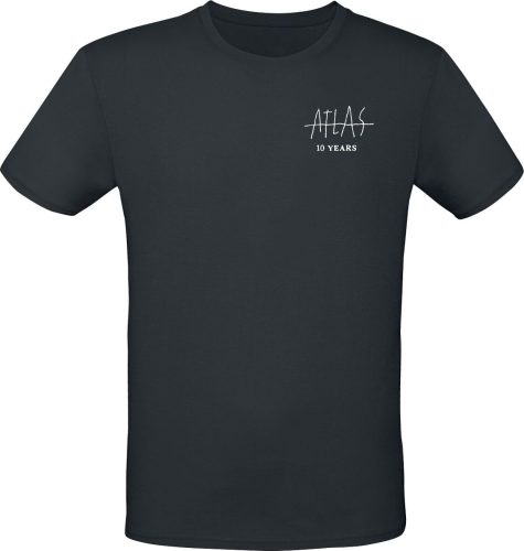 Parkway Drive Atlas 10th. Anniversary Tričko černá