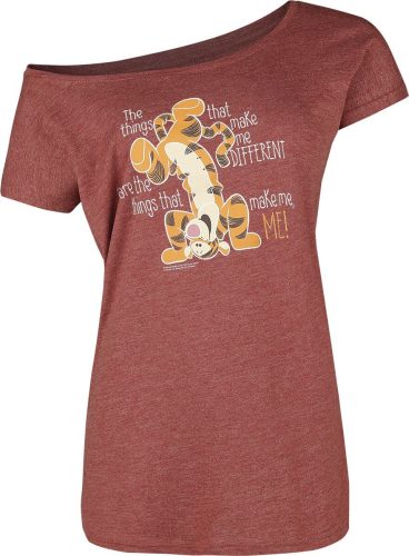 Medvídek Pu Tigger - Different Dámské tričko směs červené