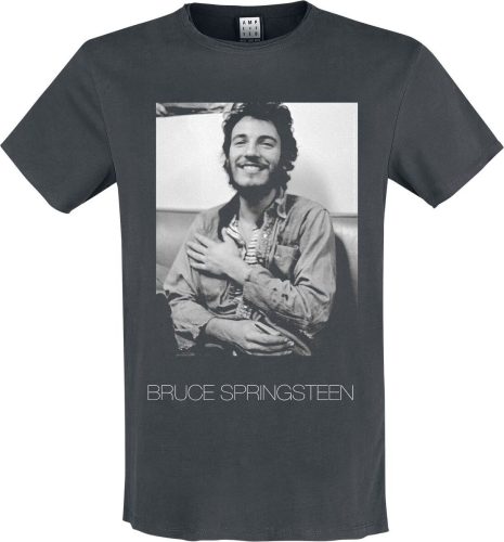 Bruce Springsteen Amplified Collection - Vintage Tričko charcoal