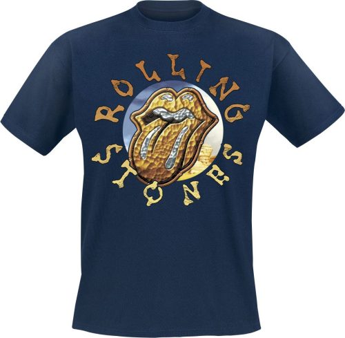 The Rolling Stones Dessert Tongue Tričko námořnická modrá