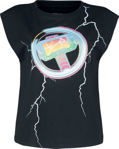 Thor Love And Thunder - Lightning Dámský top černá