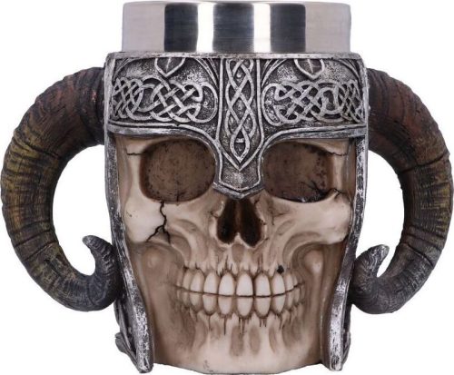 Nemesis Now Viking Skull Půllitr standard
