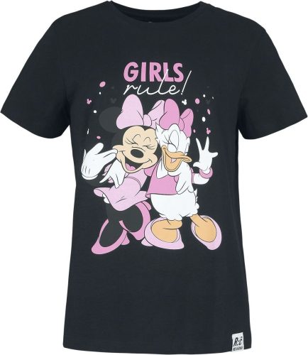 Mickey & Minnie Mouse Recovered - Girls Rule Dámské tričko černá