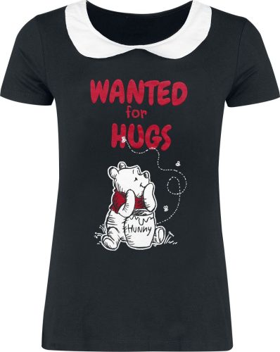 Medvídek Pu Wanted For Hugs Dámské tričko černá