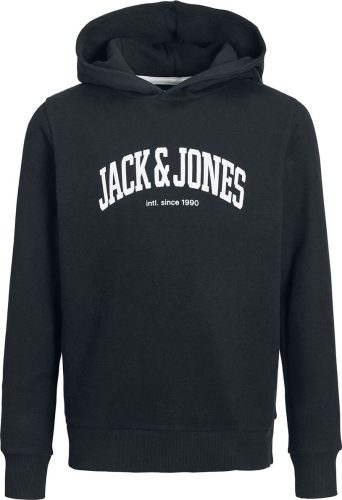 Jack & Jones Svetr s kapucí Josh detská mikina s kapucí černá