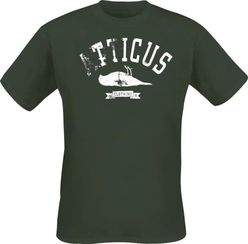 Atticus Tričko Division Tričko lahvove zelená