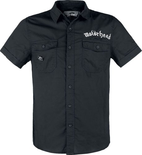 Motörhead Brandit Bastards - Roadstar Shirt Košile černá