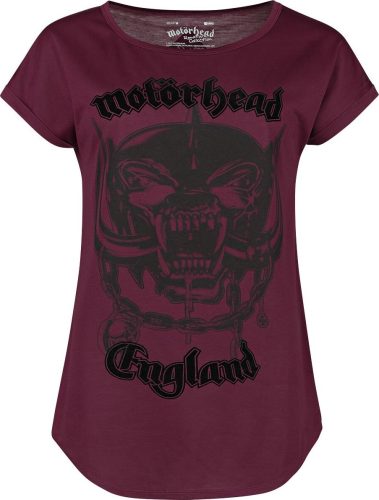 Motörhead EMP Signature Collection Dámské tričko bordová