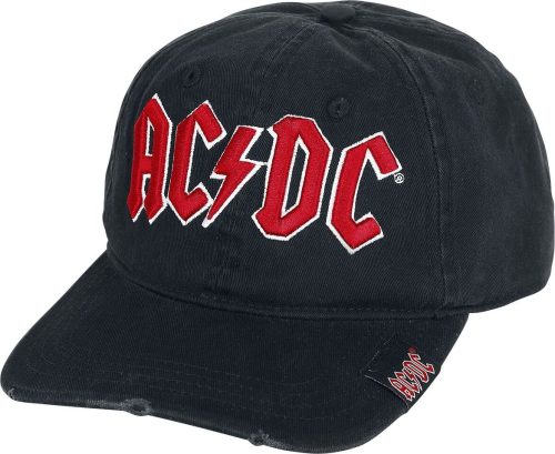 AC/DC Logo Baseballová kšiltovka černá
