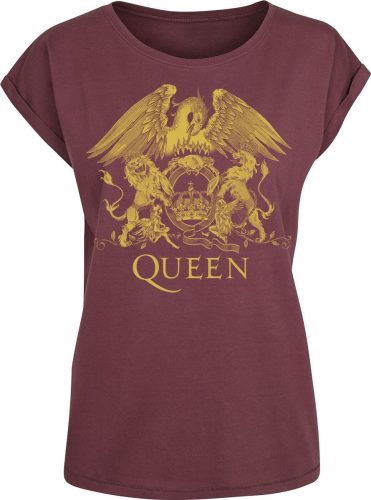Queen Classic Crest Dámské tričko bordová
