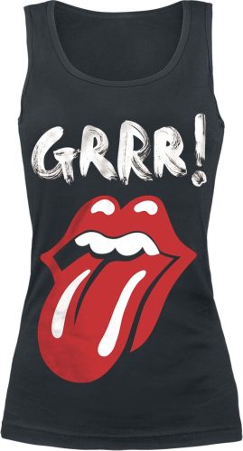 The Rolling Stones Grrr! Dámský top černá