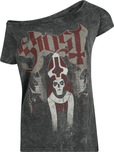 Ghost Papa Wrath Dámské tričko antracitová