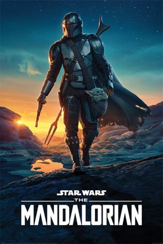 Star Wars The Mandalorian - Nightfall plakát vícebarevný