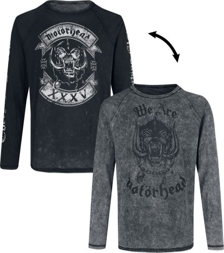 Motörhead EMP Signature Collection Tričko s dlouhým rukávem tmavě šedá