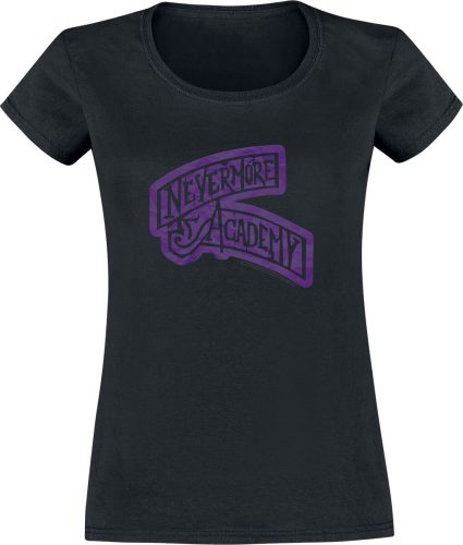 Wednesday Nevermore Academy Dámské tričko černá