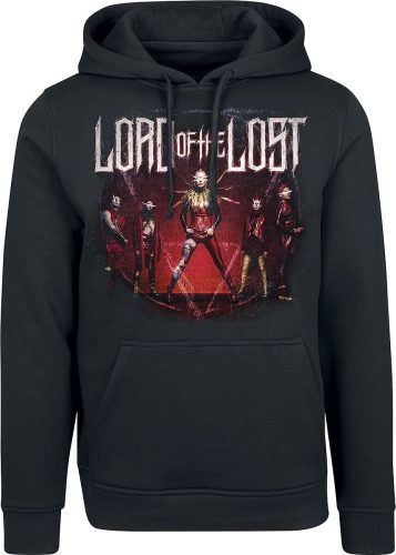 Lord Of The Lost Blood & Glitter Mikina s kapucí černá