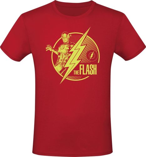 The Flash Flash Tričko červená