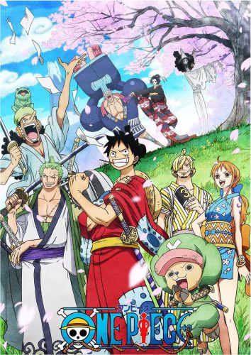 One Piece Wano plakát vícebarevný