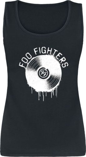 Foo Fighters Record Dámský top černá