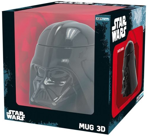 Star Wars Darth Vader 3D Tasse keramický hrnek černá