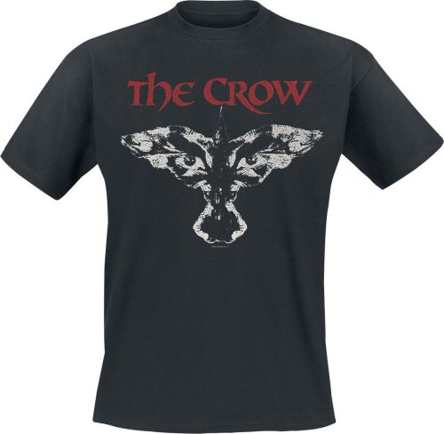 The Crow Logo - Red Tričko černá