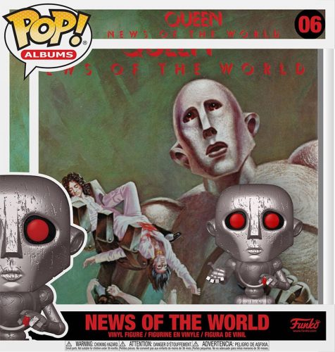 Queen News Of The World (Pop! Albums) Vinyl Figur 06 Sberatelská postava standard