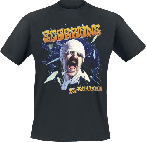 Scorpions Blackout Tričko černá