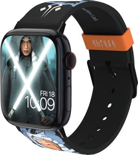 Star Wars Řemínek na smart hodinky MobyFox - Ahsoka Tano night battle vyměněn náramek vícebarevný