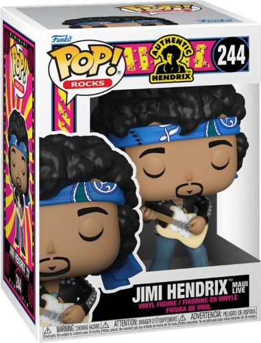Jimi Hendrix Vinylová figurka č.244 Jimi Hendrix Rocks! (Maui Live) Sberatelská postava standard