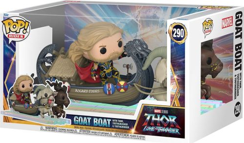 Thor Vinylová figurka č. 290 Love And Thunder - Goat Boat with Thor