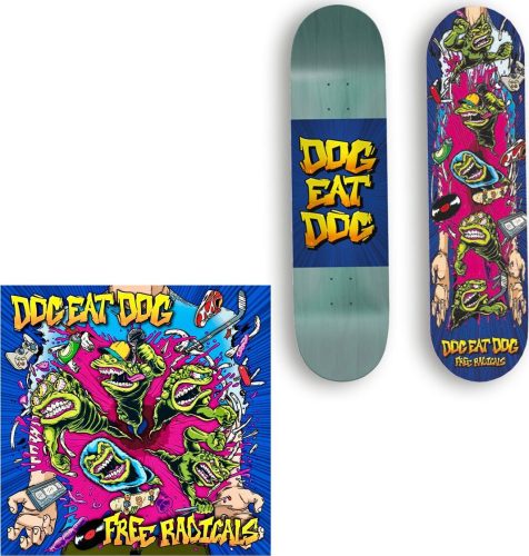 Dog Eat Dog Free Radicals CD & Skateboard standard