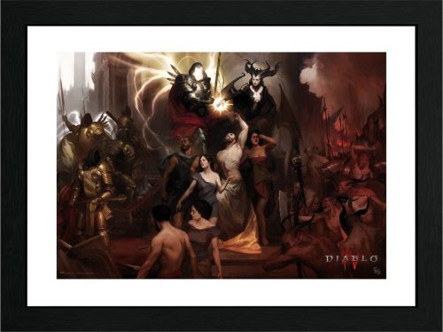 Diablo IV - Nephalems Zarámovaný obraz standard