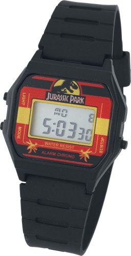 Jurassic Park Jurassic Park Logo Náramkové hodinky cerná/cervená/žlutá