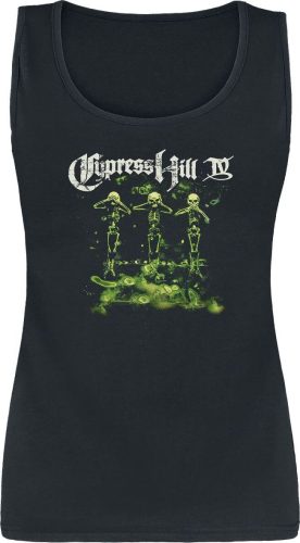 Cypress Hill IV Album Dámský top černá