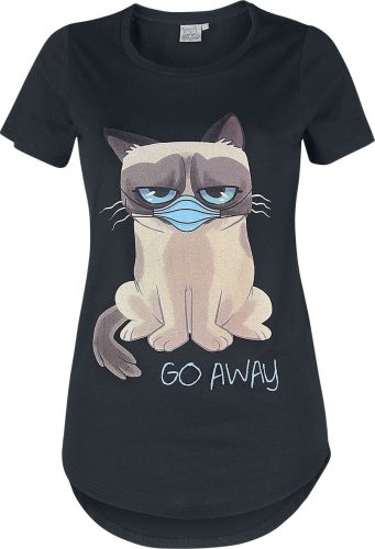 Grumpy Cat Go Away Dámské tričko černá