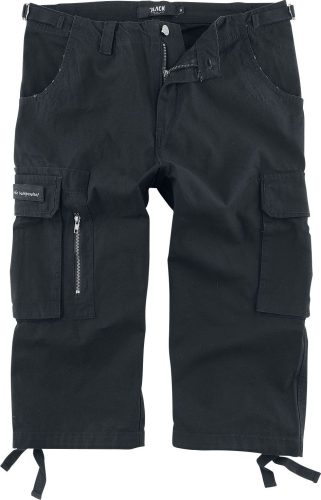 Black Premium by EMP 3/4 Army Vintage Shorts Kraťasy černá