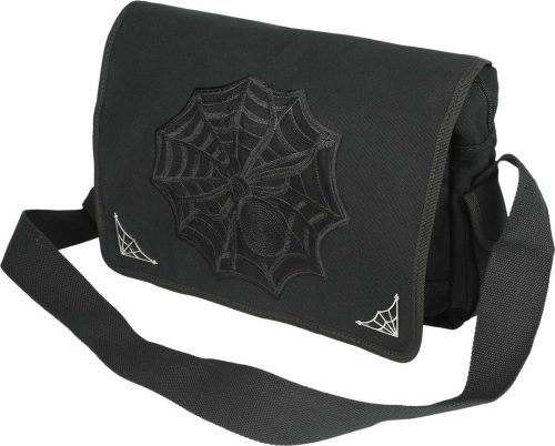 Banned Alternative Necro Messenger Bag Taška přes rameno černá