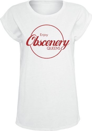 Queens Of The Stone Age Enjoy Obscenery Dámské tričko bílá