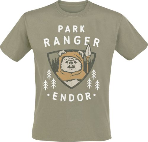 Star Wars Park Ranger Tričko khaki