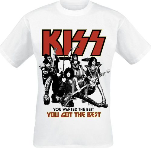 Kiss EOTR Tour 2023 The Best Tričko bílá