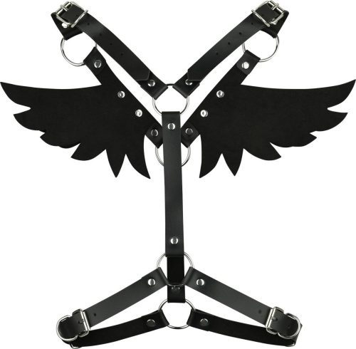 Banned Alternative Fallen Angel Harness Opasky černá