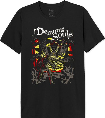 Demon's Souls Metal Spider Tričko černá