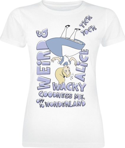 Alice in Wonderland Wonderland Dámské tričko bílá