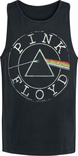Pink Floyd Logo Circle Tank top černá